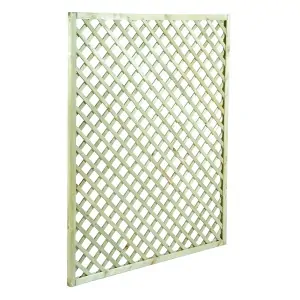 Wooden Diagonal Lattice (6x6) – 150 x 180cm