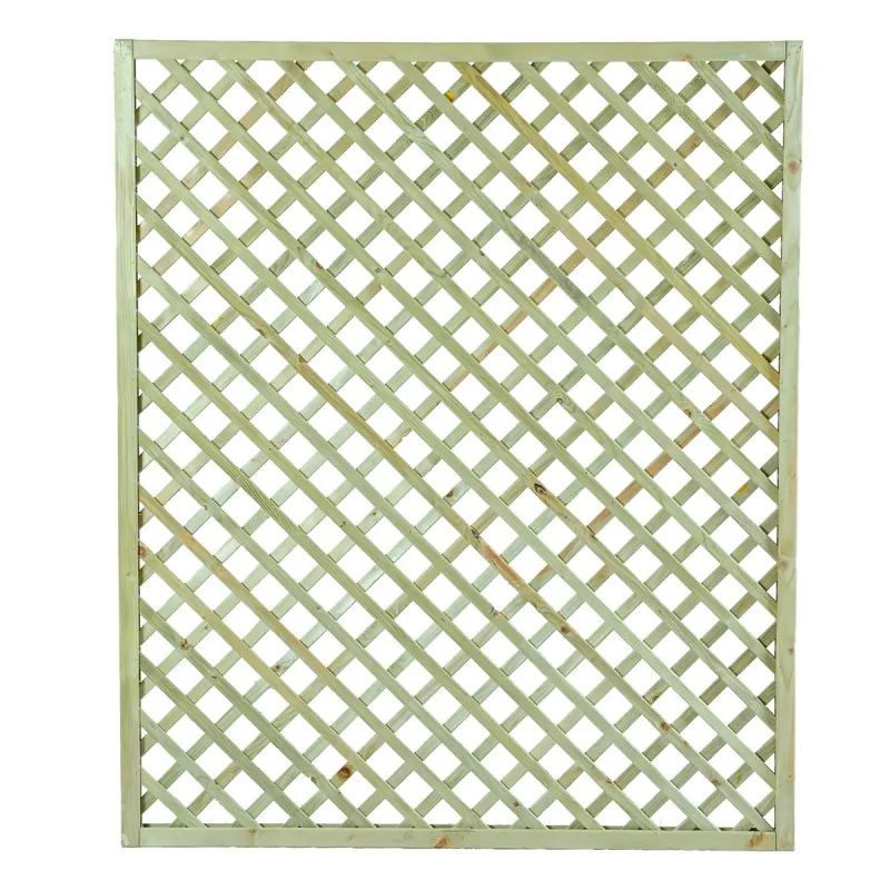 Wooden Diagonal Lattice (6x6) – 150 x 180cm