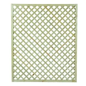Wooden Diagonal Lattice (6x6) – 150 x 180cm