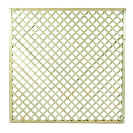 Wooden Diagonal Lattice (6x6) – 180 x 180cm