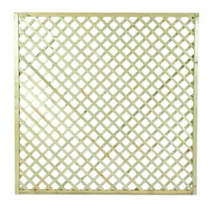 Wooden Diagonal Lattice (6x6) – 180 x 180cm
