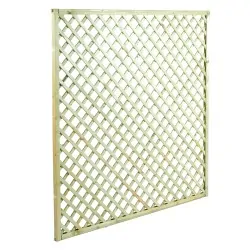 Wooden Diagonal Lattice (6x6) – 180 x 180cm