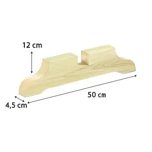 Βάση Στήριξης Καφασωτού 12 x 50 x 4,5εκ.