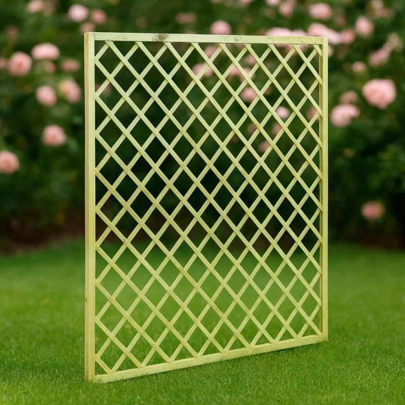 Wooden Diagonal Trellis (eye 12x12) 180 x 180cm