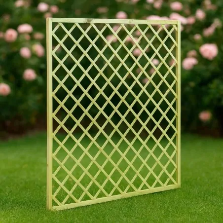 Wooden Diagonal Trellis (eye 12x12) 180 x 180cm