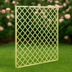 Wooden Diagonal Trellis (eye 12x12) 180 x 180cm