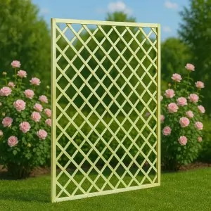 Wooden Diagonal Trellis (eye 12x12) 150 x 180cm