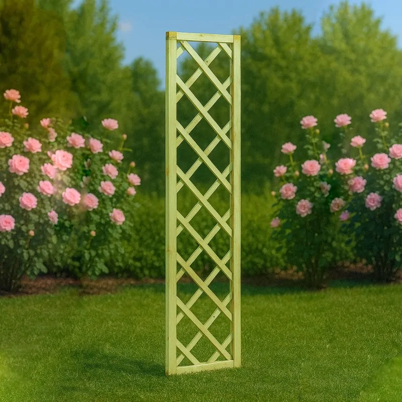 Wooden Diagonal Trellis (eye 12x12) 40 x 180cm