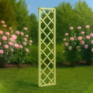 Wooden Diagonal Trellis (eye 12x12) 40 x 180cm