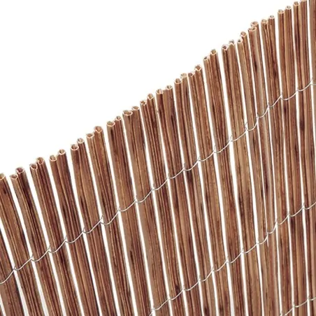 Synthetic Reed Screen Premium Twin 150 (H) x 300 cm - Light Brown