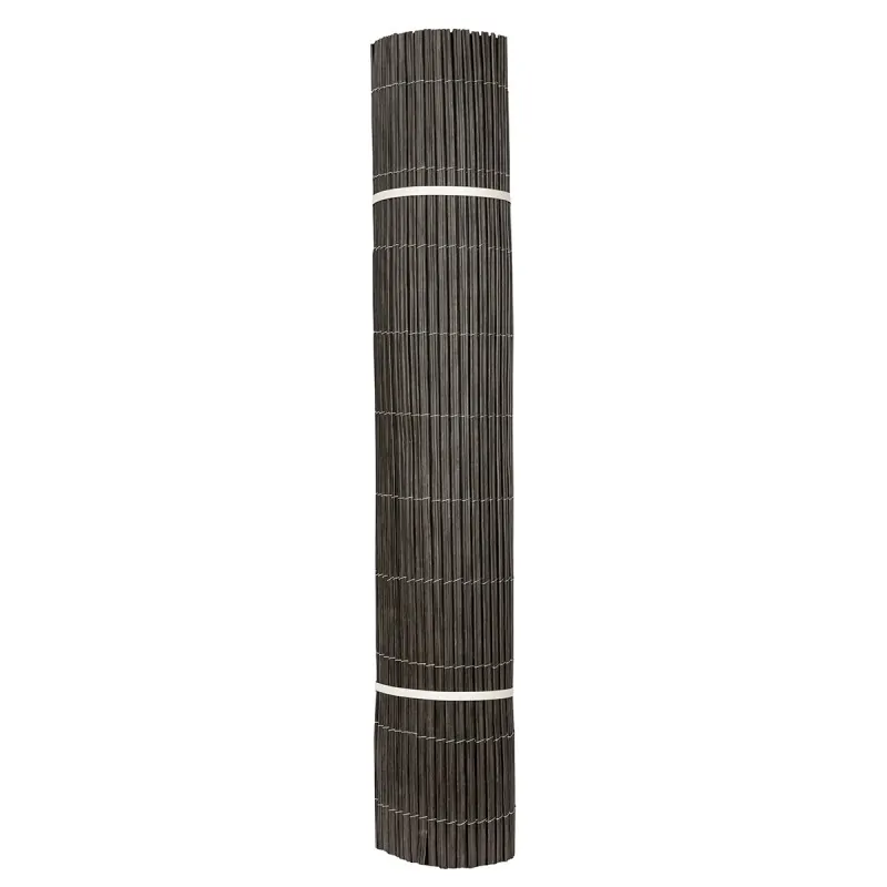 Synthetic Reed Screen Premium Twin 200 (H) x 300 cm - Dark Brown