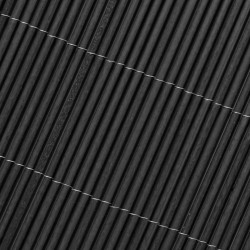 Καλαμωτή Συνθετική 2 Όψεων LOP® 150 × 300 εκ. – Σκούρο Γκρι