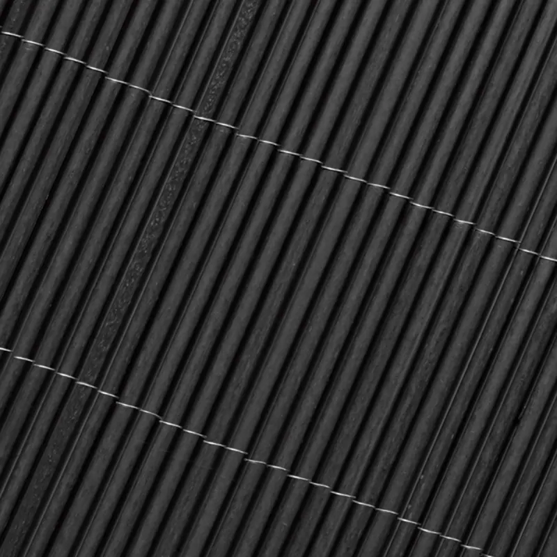 LOP® Double-Sided Synthetic Reed Fence 150 × 300 cm –  Dark Grey