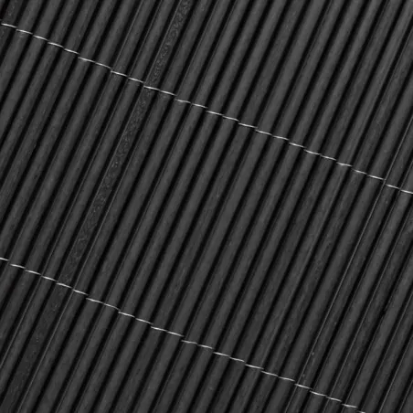 LOP® Double-Sided Synthetic Reed Fence 150 × 300 cm –  Dark Grey