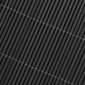 LOP® Double-Sided Synthetic Reed Fence 150 × 300 cm –  Dark Grey