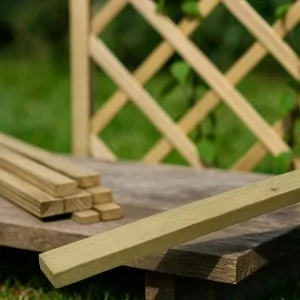 Ξύλινο Πηχάκι Καφασωτού Εμποτισμένο 1,2 x 3 x 240 εκ.