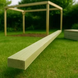 Smooth Treated Timber Board 2.1 x 5.8 x 420 cm