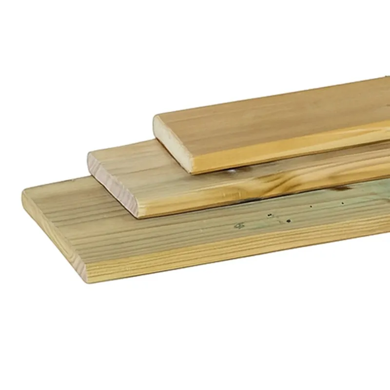 Smooth Treated Timber Board 1.6 × 9.5 × 400 cm