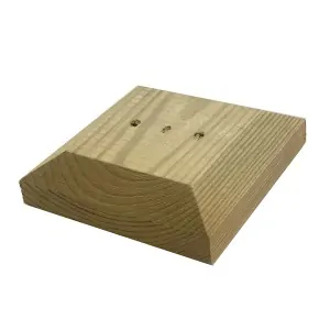 Decorative Wooden Post Cap No9 - 11x11cm