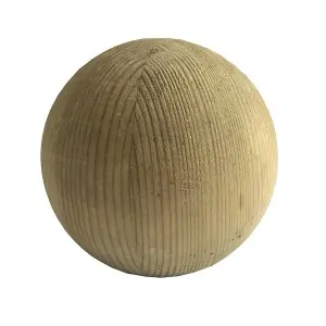 Wooden Decorative Post Ball Ø9 cm