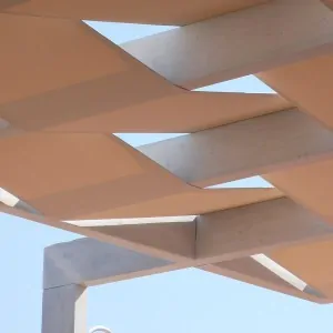 Τεντόπανο Πέργκολας Εκρού 48,3εκ. x 10μ.