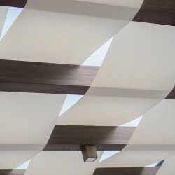 Pergola Awning Fabric Ecru 48.3 cm x 20 m