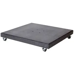 Βάση Ομπρέλας Γρανίτη με Ρόδες 90kg