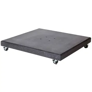 Βάση Ομπρέλας Γρανίτη με Ρόδες 90kg
