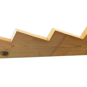 Ξύλινος Οδηγός Περσίδας 2,1×9,5×420εκ.