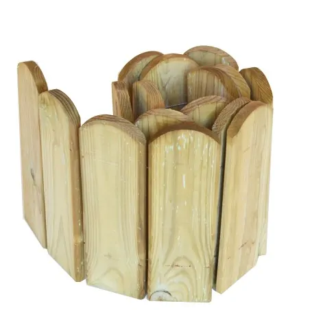 Garden Wood Roll Edging 30x150cm