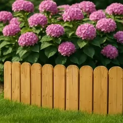 Garden Wood Roll Edging 30x150cm
