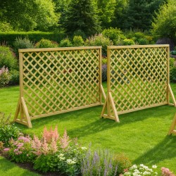 Mobile Base for Trellises and Panels