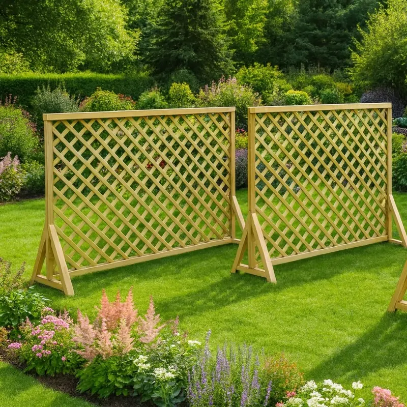 Mobile Base for Trellises and Panels