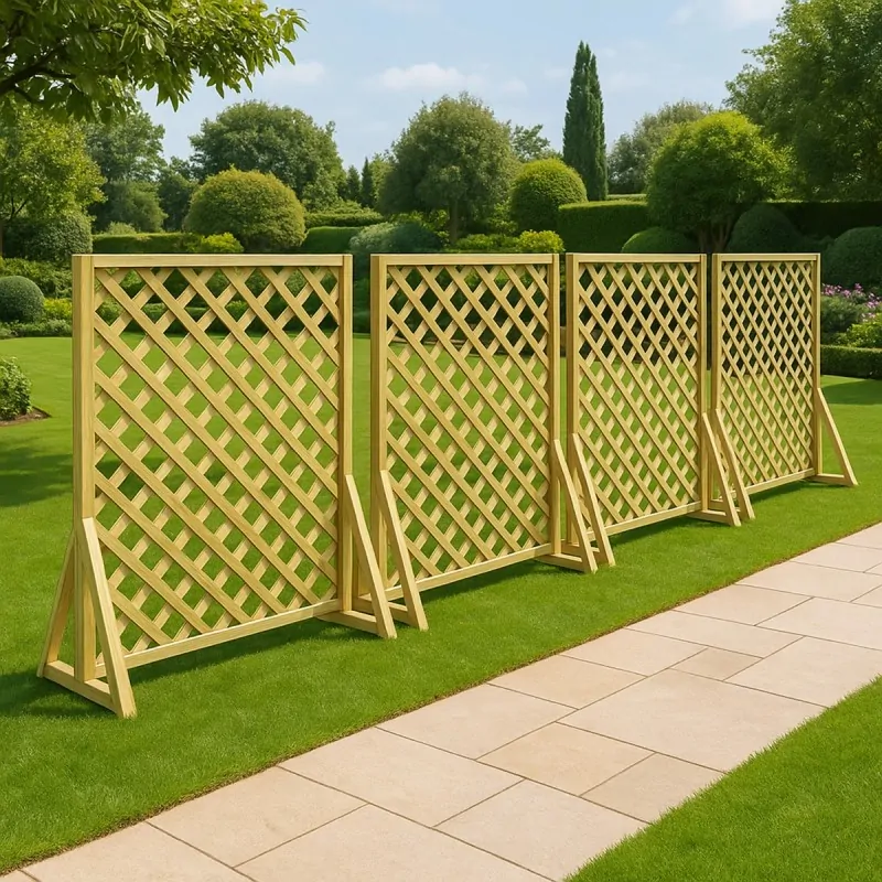 Mobile Base for Trellises and Panels