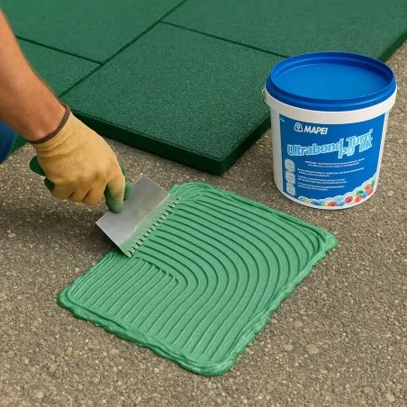 One-Component Polyurethane Safety Flooring Adhesive 7kg