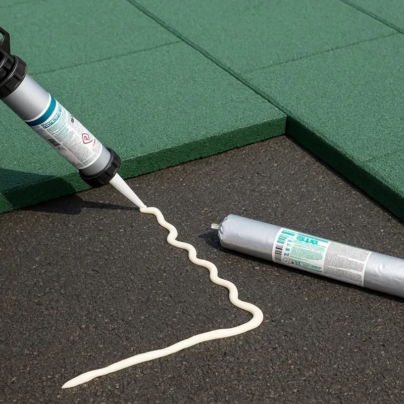 ne-Component Polyurethane Safety Flooring Adhesive 600ml