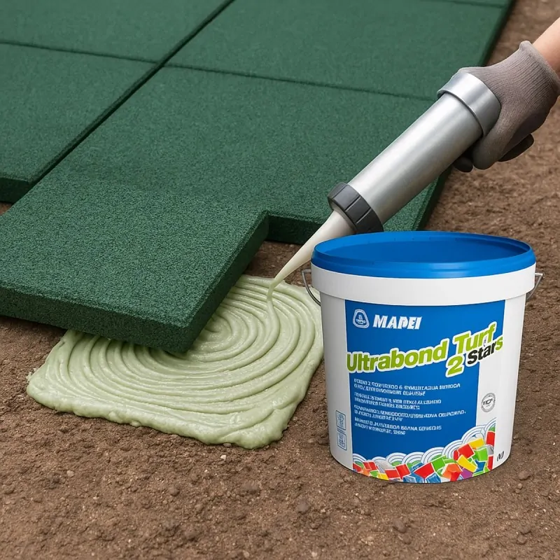 Two-Components Polyurethane Safety Flooring Adhesive 15kg