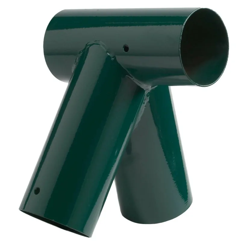 Swing Corner Oblique 100/100 – Round Wood Swing Bracket