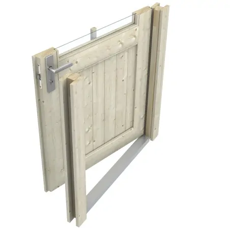 Wooden Single Door 40mm – 83.5 × 190 cm