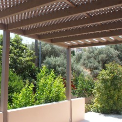 Mediterranean Wooden Pergola 300×500 cm