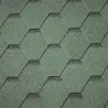 Green Hexagonal Asphalt Shingle 3m²