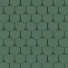 Green Curved Asphalt Shingle 3m²