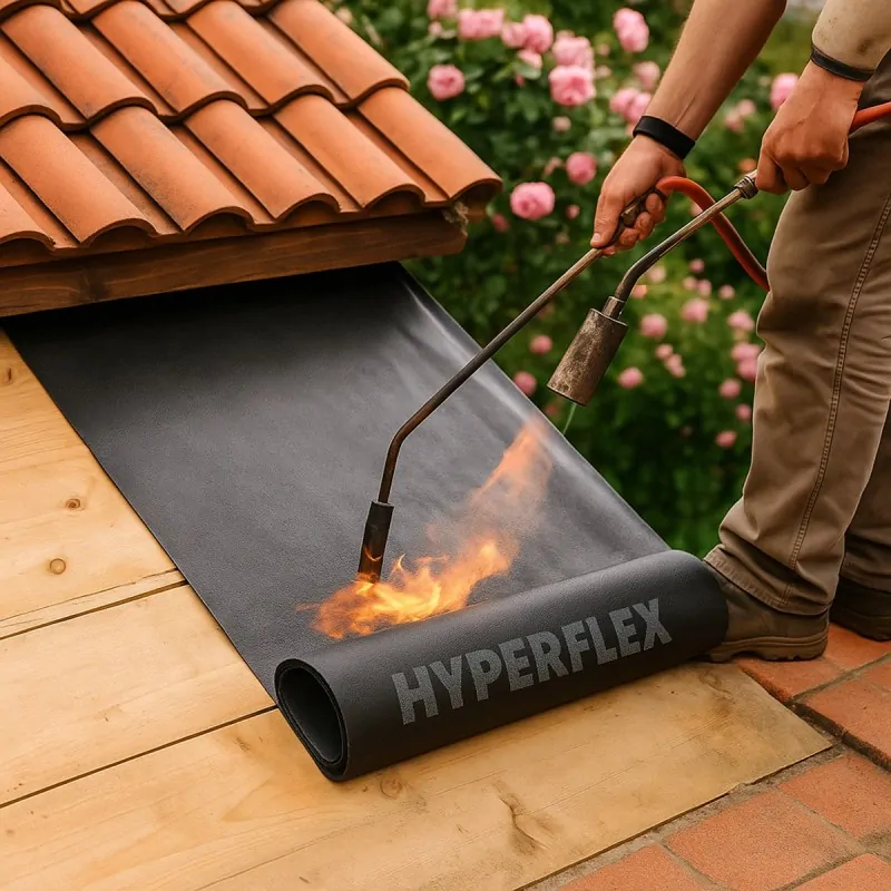 Black Waterproofing Membrane for Tiled Roofs 1m/ per meter