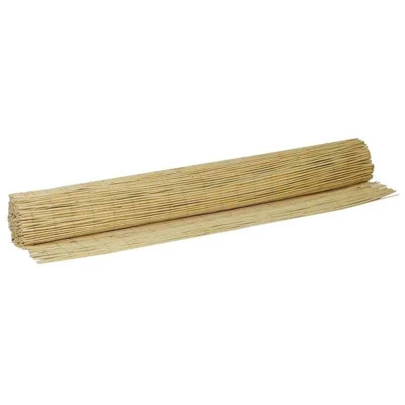 Peeled Wicker Cane Fence Roll Solid Ø5–12mm – 100×500cm