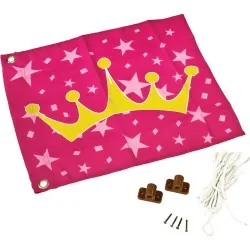 Children’s Princess Flag with Installation Set