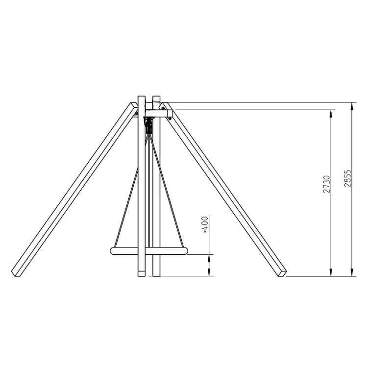 Ξύλινη Παιδική Χαρά Baobab – Επαγγελματική σειρά