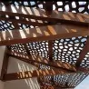 PP Mosaic trellis 100 x 200cm coffee