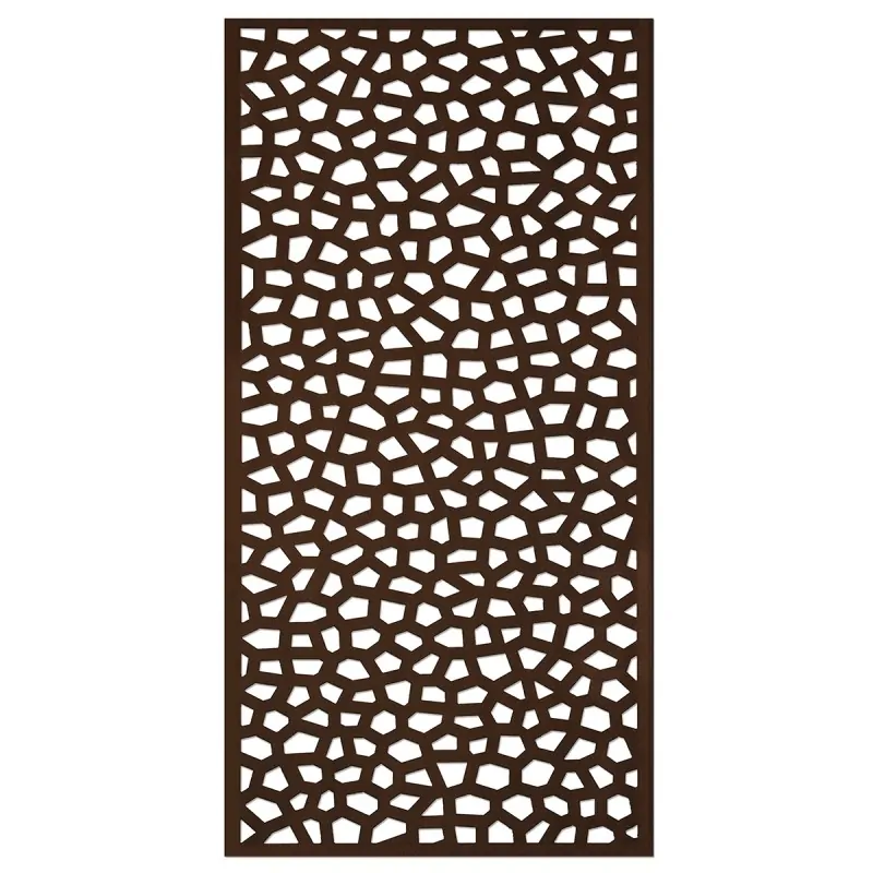 PP Mosaic trellis 100 x 200cm coffee