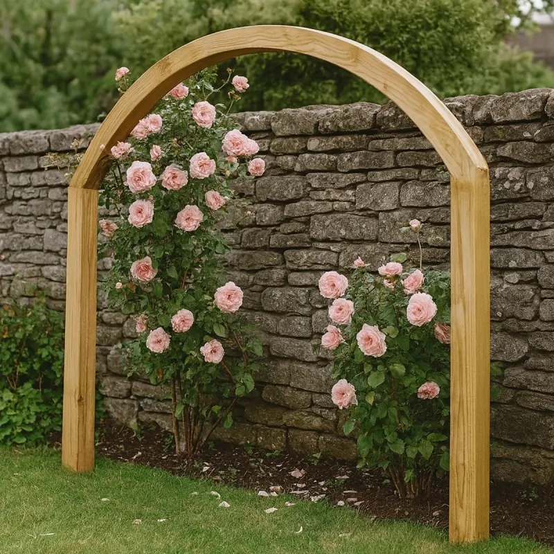 Wooden Arch 4.5x7x127 cm