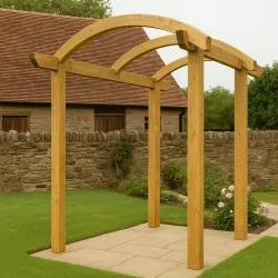Wooden Arch 4,4 x 9 x 300 cm